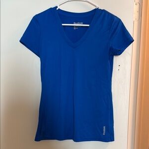 Reebok Women's Blue V-Neck Top
